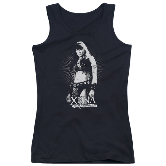 Xena Dont Mess With Me Womens Tank Top Shirt Black