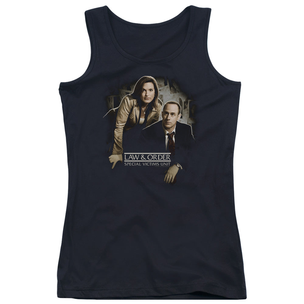 Law And Order Svu Helping Victims Womens Tank Top Shirt Black