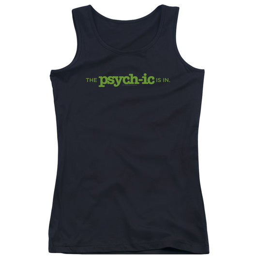 Psych The Psychic Is In Womens Tank Top Shirt Black