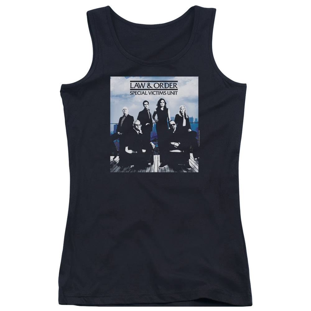 Law And Order Svu Crew 13 Womens Tank Top Shirt Black