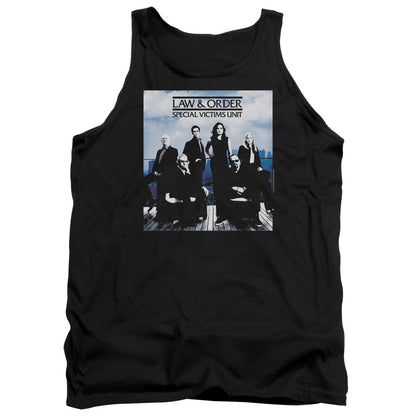 Law And Order Svu Crew 13 Mens Tank Top Shirt Black