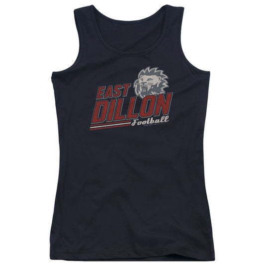 Friday Night Lights Athletic Lions Womens Tank Top Shirt Black Black