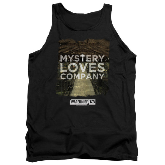 Warehouse 13 Mystery Loves Mens Tank Top Shirt Black