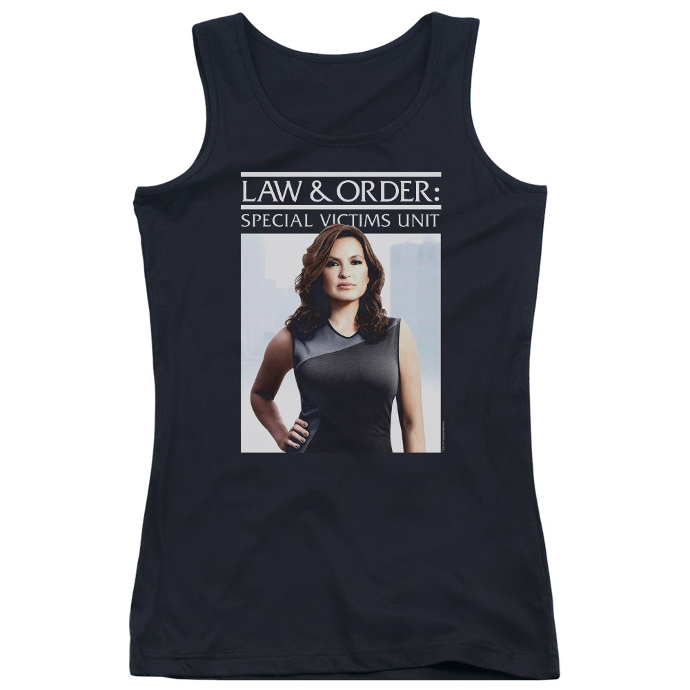 Law And Order Svu Behind Closed Doors Womens Tank Top Shirt Black