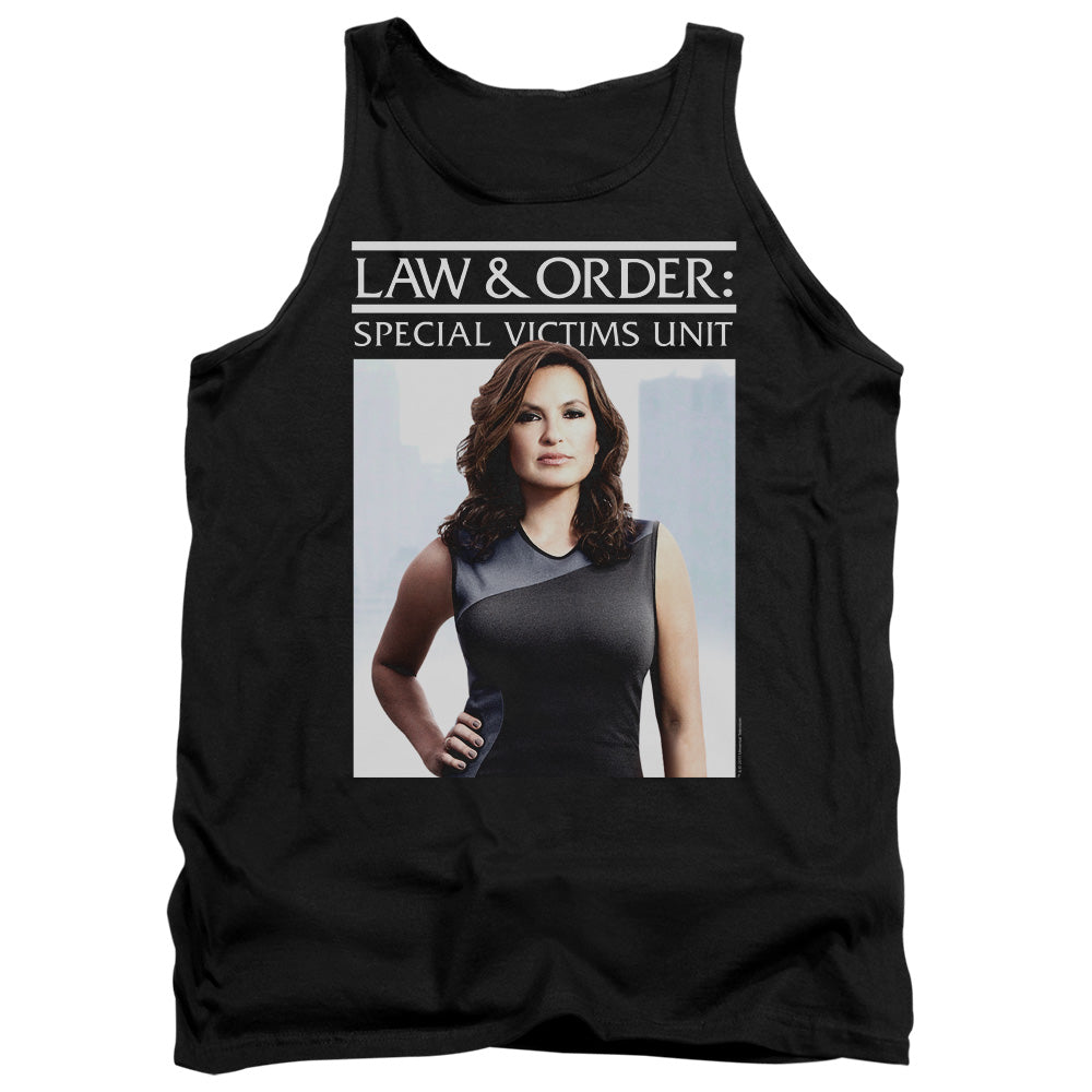 Law And Order Svu Behind Closed Doors Mens Tank Top Shirt Black