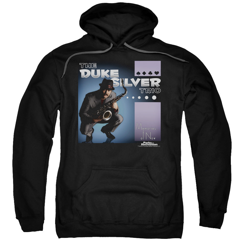 Parks And Rec Album Cover Mens Hoodie Black