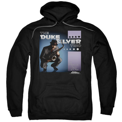 Parks And Rec Album Cover Mens Hoodie Black