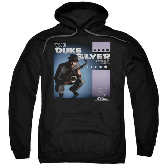 Parks And Rec Album Cover Mens Hoodie Black