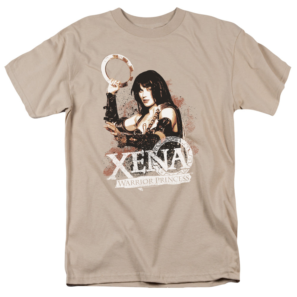 Xena Princess Mens T Shirt Sand