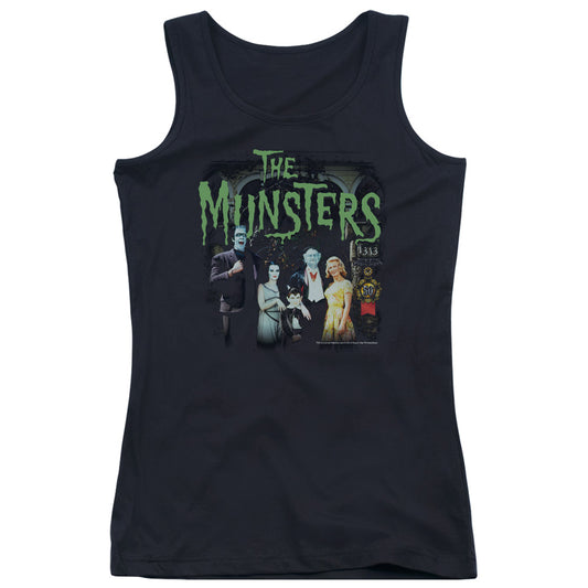 The Munsters 1313 50 Years Womens Tank Top Shirt Black