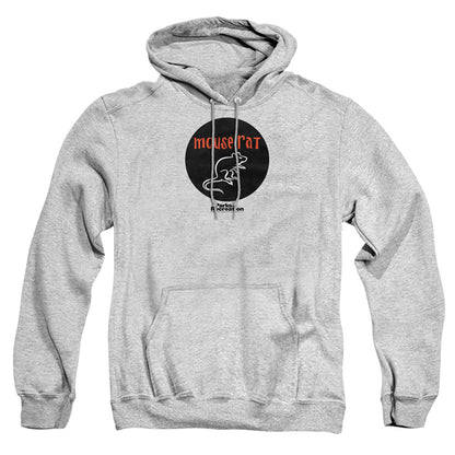 Parks & Rec Mouse Rat Circle Mens Hoodie Athletic Heather