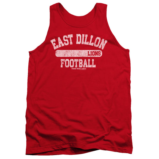 Friday Night Lights Lions Pill Box Mens Tank Top Shirt Red Red