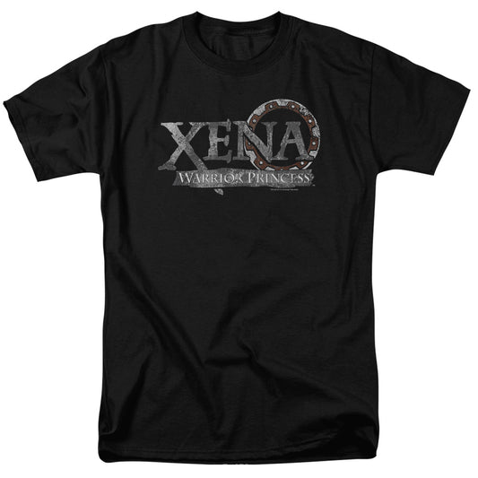 Xena Battered Logo Mens T Shirt Black