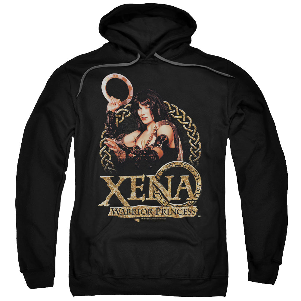 Xena Royalty Mens Hoodie Black