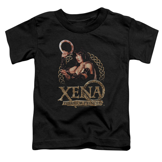 Xena Royalty Toddler Kids Youth T Shirt Black