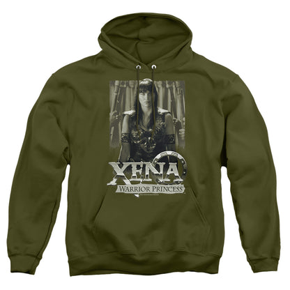 Xena Honored Mens Hoodie Military Green