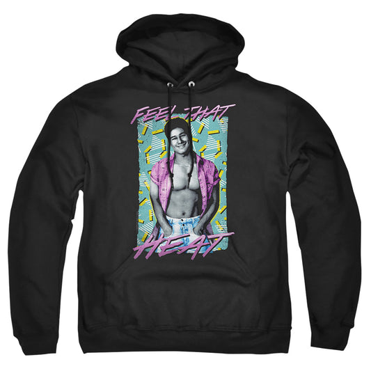 Saved By The Bell Heated Mens Hoodie Black Officially Licensed