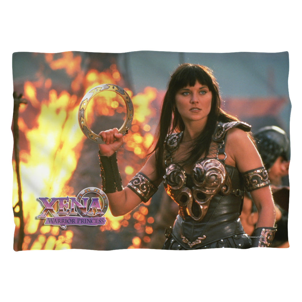 Xena Warrior Princess Chakram Pillow Case