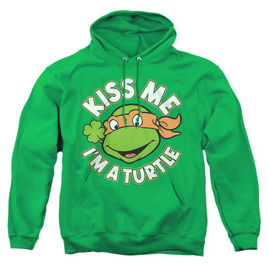 Teenage Mutant Ninja Turtles St. Patrick'S Day Kiss Me Mens Hoodie Kelly Green