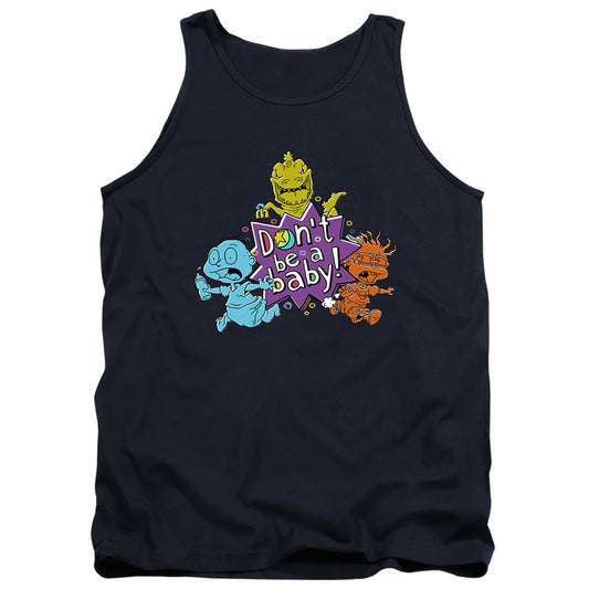 Rugrats Babies Run For The Hills Mens Tank Top Shirt Navy