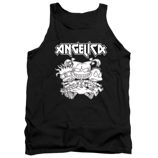 Rugrats Angelica Pickles Rocks Mens Tank Top Shirt Black