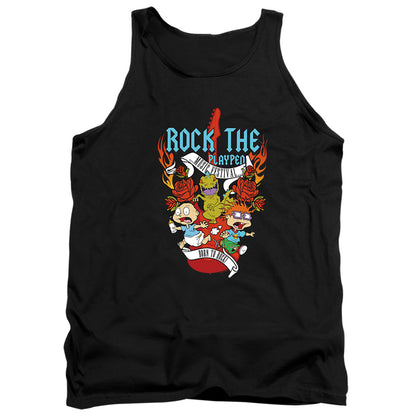 Rugrats Rock The Playpen Music Festival Mens Tank Top Shirt Black