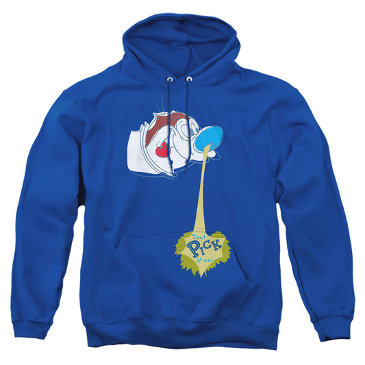 Ren And Stimpy Dont Pick At Me! Mens Hoodie Royal Blue