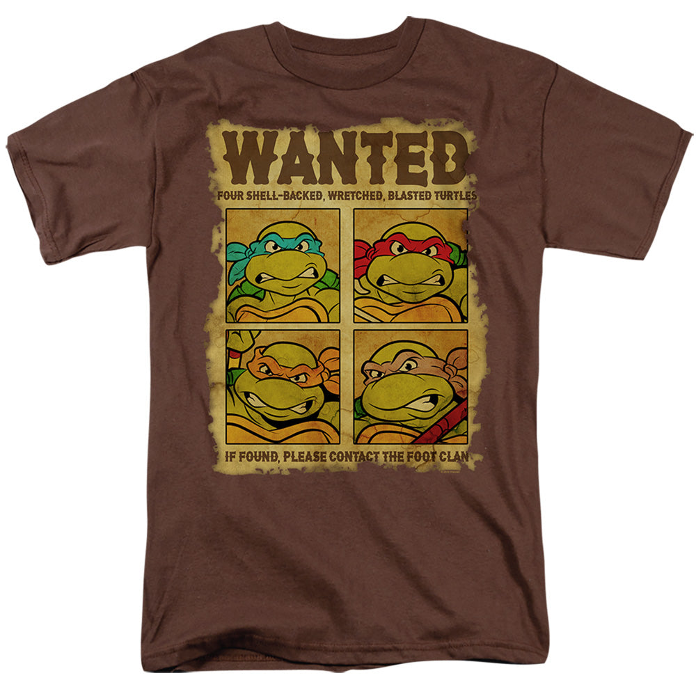 Teenage Mutant Ninja Turtles Shredder's Most Wanted Mens T Shirt Coffee