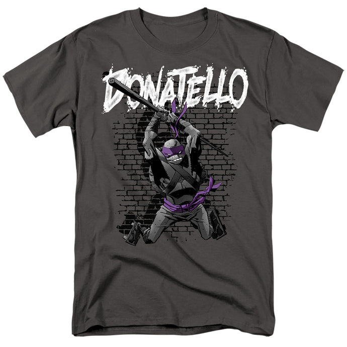 Teenage Mutant Ninja Turtles Teenage Mutant Ninja Turtles Donatello Mens T Shirt Charcoal