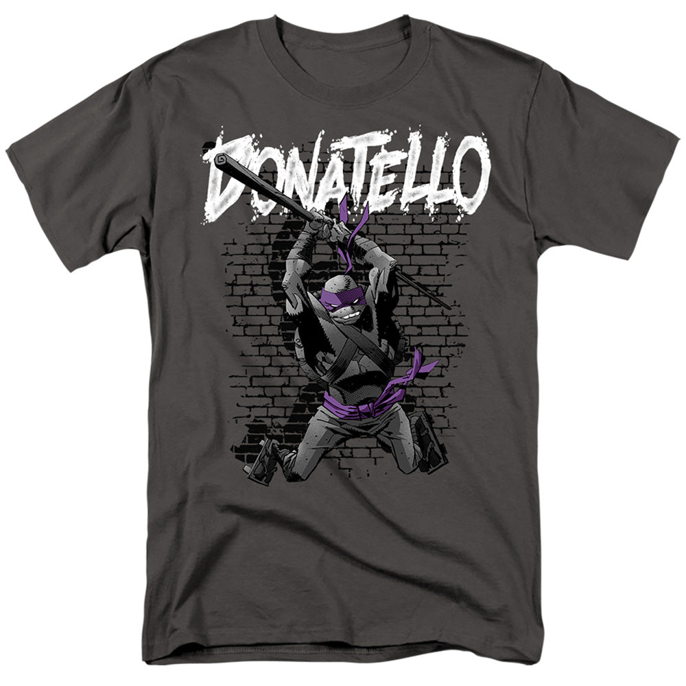 Teenage Mutant Ninja Turtles Teenage Mutant Ninja Turtles Donatello Mens T Shirt Charcoal