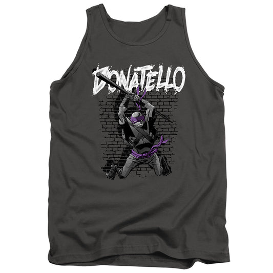 Teenage Mutant Ninja Turtles Teenage Mutant Ninja Turtles Donatello Mens Tank Top Shirt Charcoal