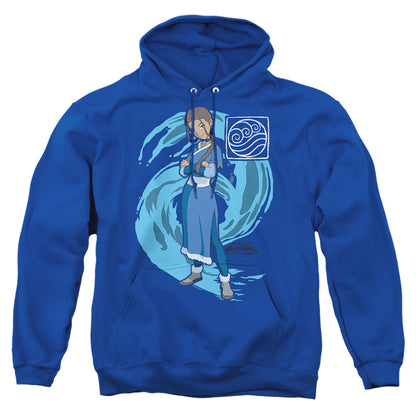 Avatar The Last Airbender Katara Water Wave Mens Hoodie Royal Blue