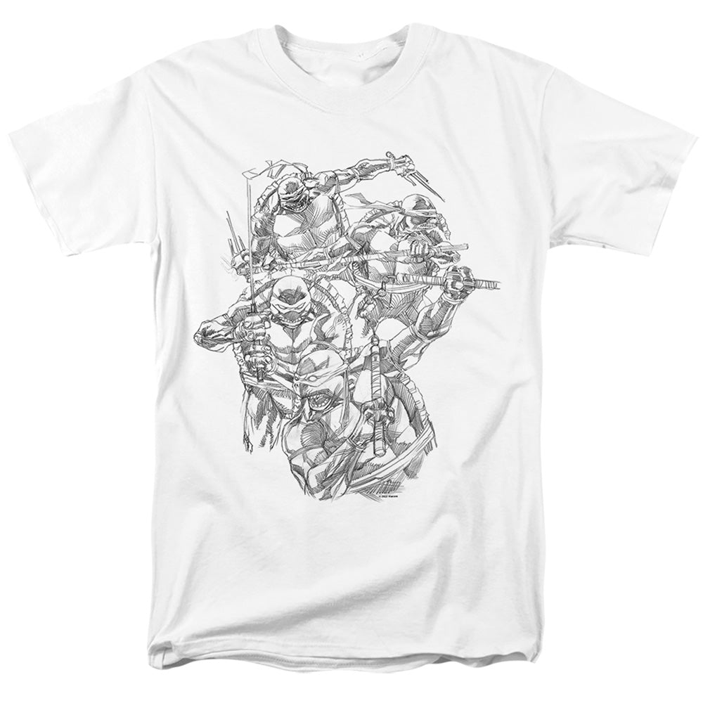 Teenage Mutant Ninja Turtles Shinobis Mens T Shirt White