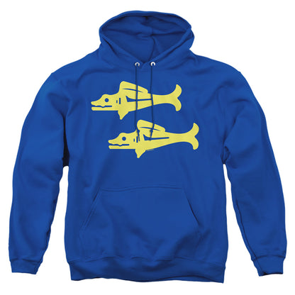 Legends Of The Hidden Temple Blue Barracudas Mens Hoodie Royal Blue