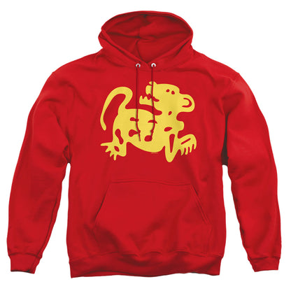 Legends Of The Hidden Temple Red Jaguars Mens Hoodie Red