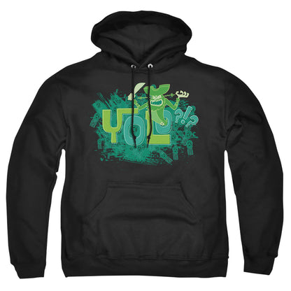 Spongebob Yolo?!? Mens Hoodie Black