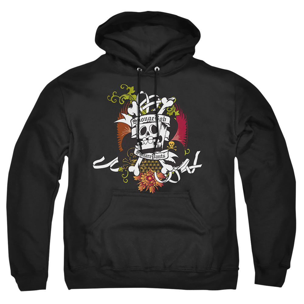 Spongebob Rest In Peace Mens Hoodie Black