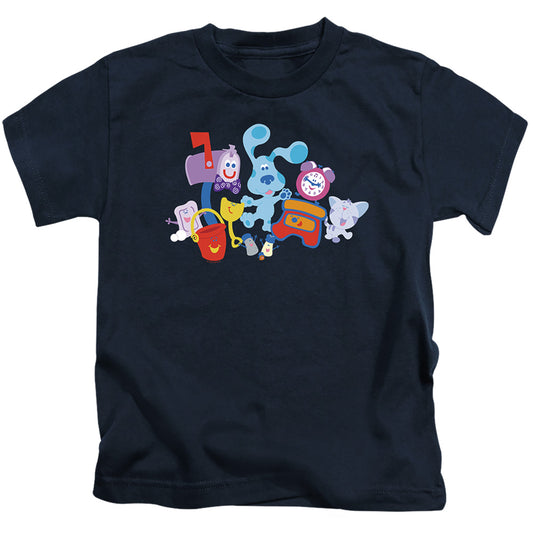 Blues Clues (Classic) Friend Party Juvenile Kids Youth T Shirt Navy Officially Licensed