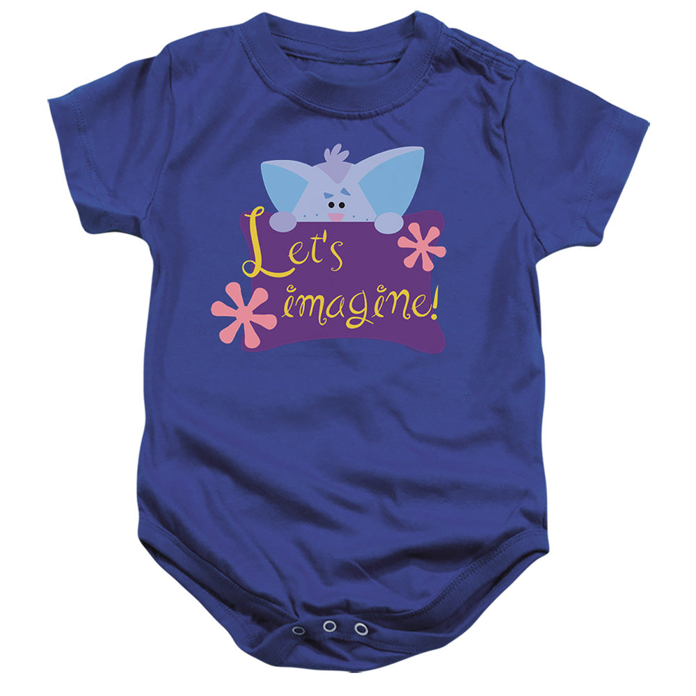 Blue’S Clues (Classic) Let’S Imagine! Infant Baby Snapsuit Royal Blue