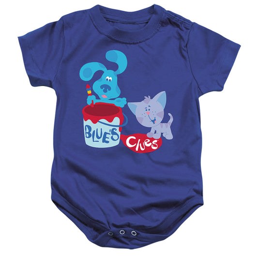 Blue’S Clues (Classic) Paint It! Infant Baby Snapsuit Royal Blue