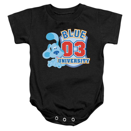 Blue’S Clues (Classic) University Infant Baby Snapsuit Black