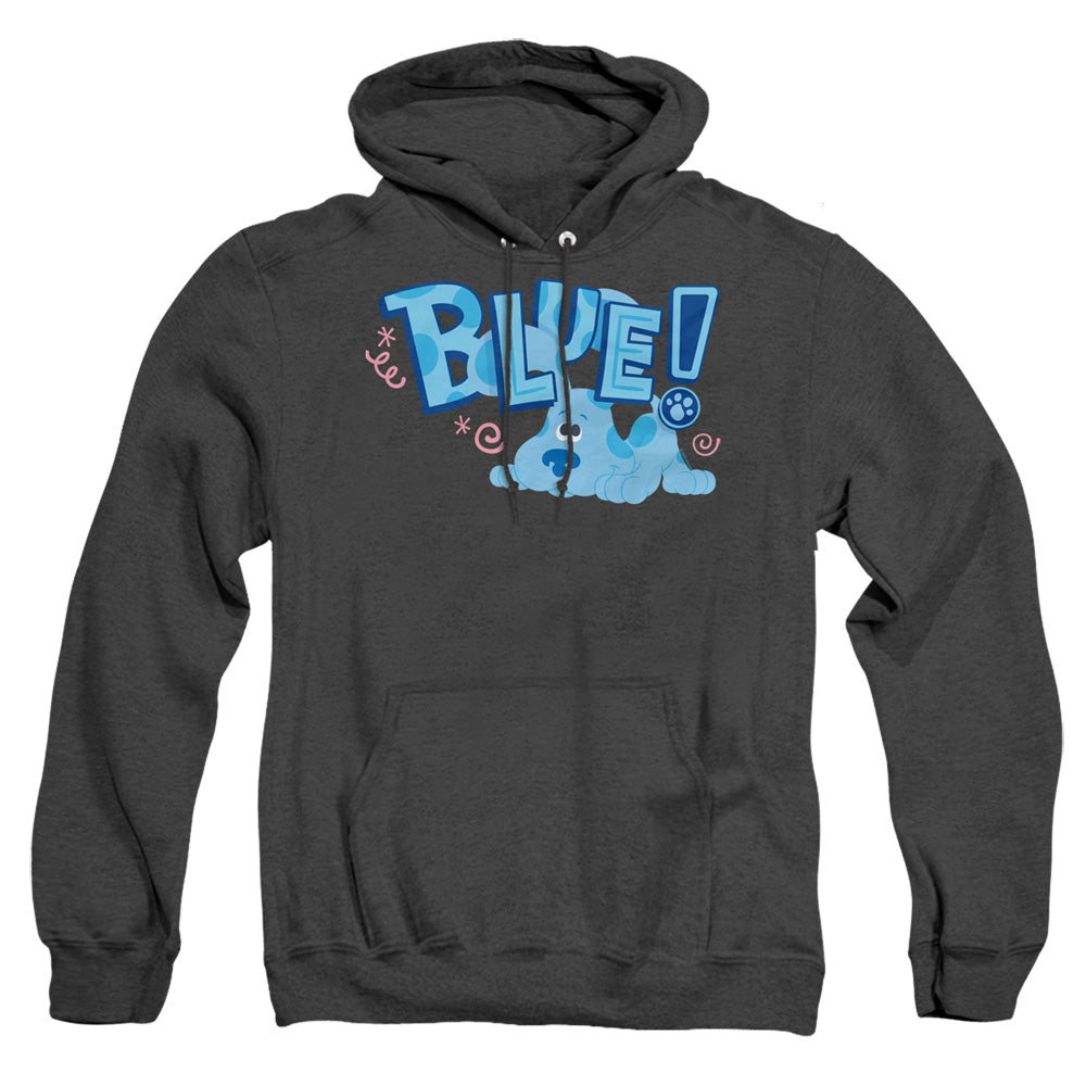 Blues Clues & You Puppy! Mens Heather Hoodie Black Officially Licensed