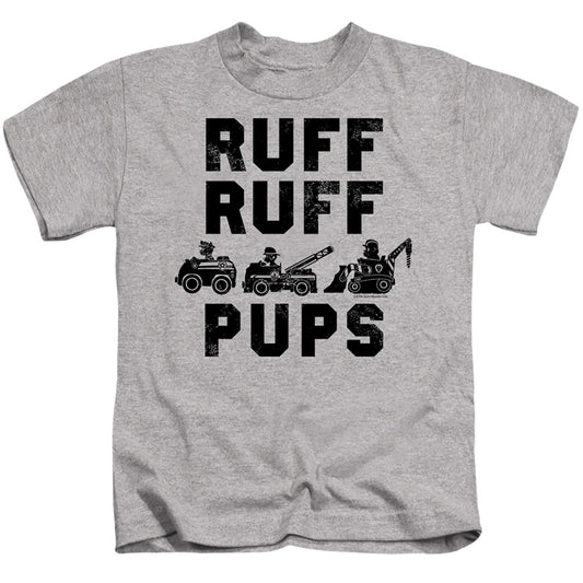 Paw Patrol Ruff Pups Juvenile Kids Youth T Shirt Athletic Heather Officially Licensed