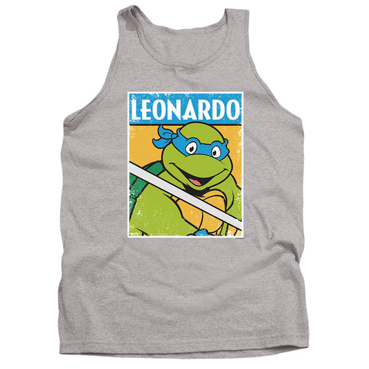 Teenage Mutant Ninja Turtles Teenage Mutant Ninja Turtles Leo Mens Tank Top Shirt Athletic Heather