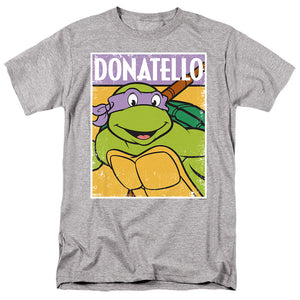 Teenage Mutant Ninja Turtles Teenage Mutant Ninja Turtles Donnie Mens T Shirt Athletic Heather