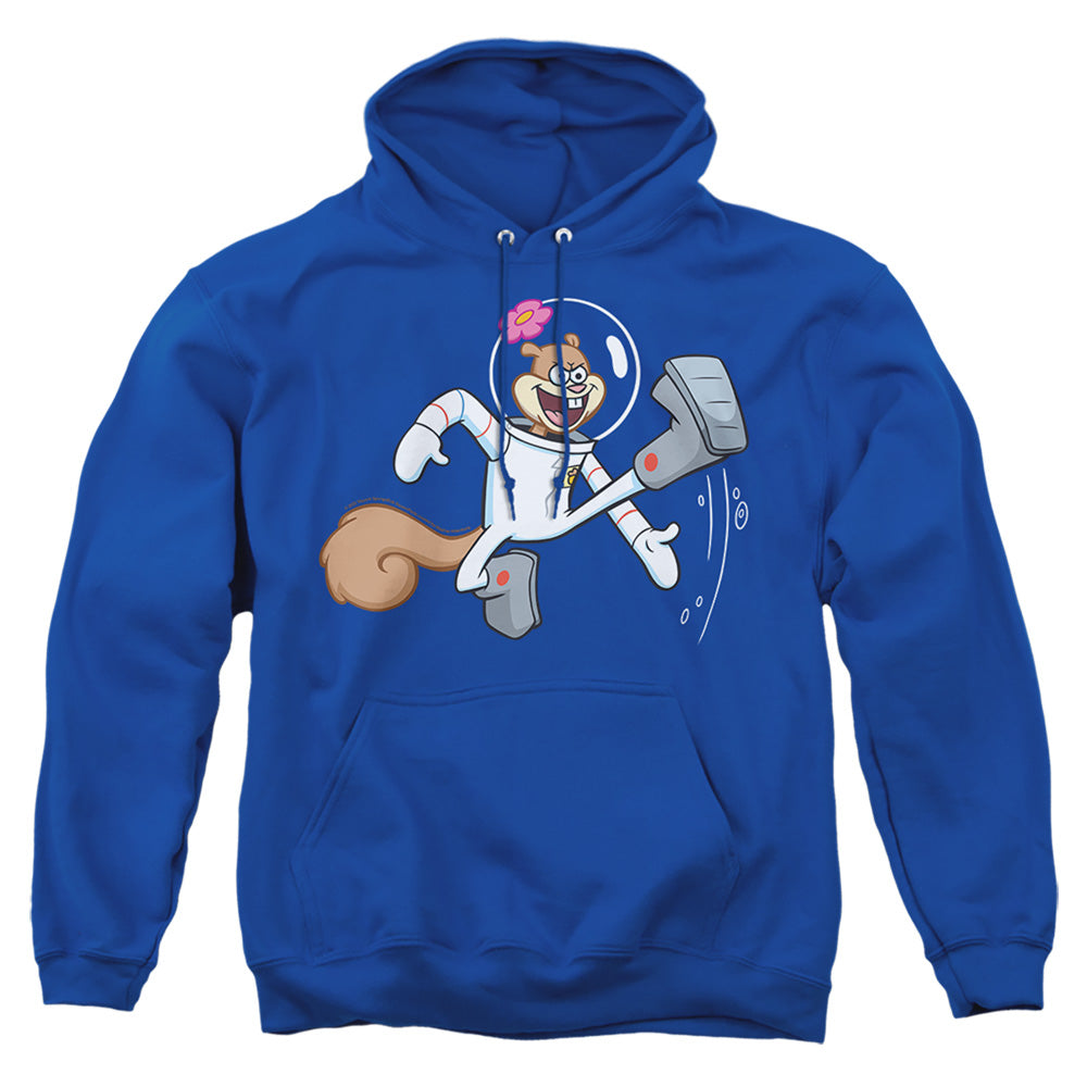 Spongebob Karate Sandy Mens Hoodie Royal Blue