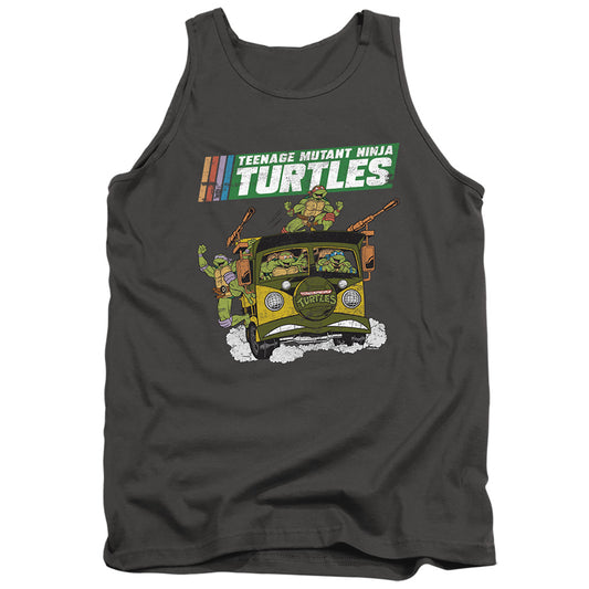 Teenage Mutant Ninja Turtles Teenage Mutant Ninja Turtles Van Mens Tank Top Shirt Charcoal