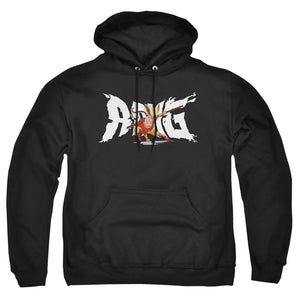 Avatar The Last Airbender Aang And Momo Mens Hoodie Black