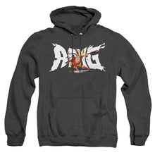 Load image into Gallery viewer, Avatar The Last Airbender Aang And Momo Mens Heather Hoodie Black