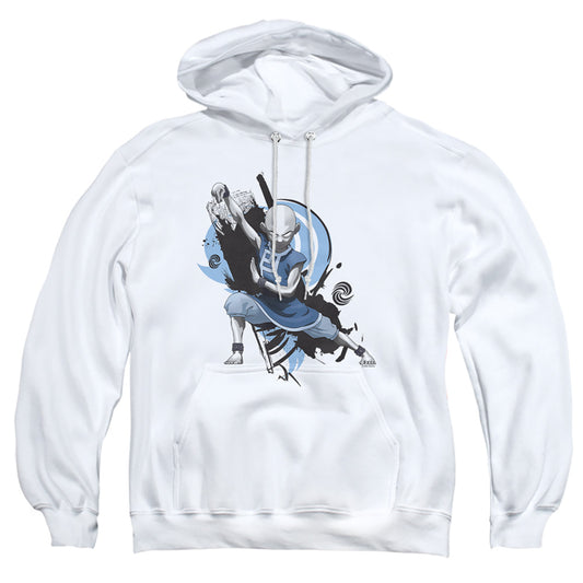 Avatar The Last Airbender Energybending Aang Mens Hoodie White